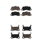 CMX Front Rear Ceramic Brake Pads Kit For Porsche Cayenne With 350mm Diameter Rotor Cast Iron Disc KCX-100761