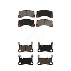 CMX Front Rear Ceramic Brake Pads Kit For Porsche Cayenne With Cast Iron Disc 390mm Diameter Rotor KCX-100762