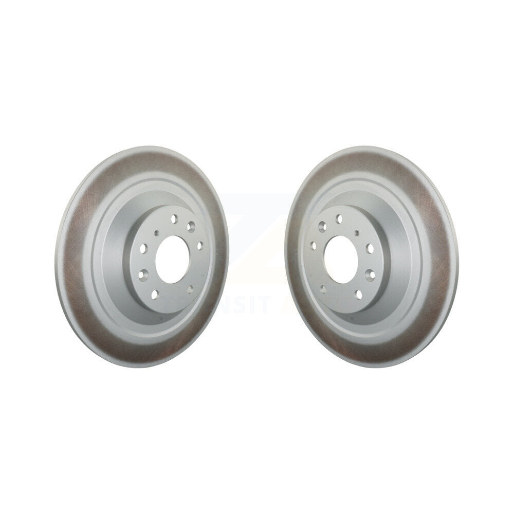 Genius Rear Coated Disc Brake Rotors Pair For 2023-2025 Mazda CX-50 KG-102113