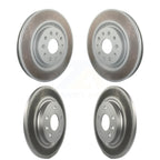 Genius Front Rear Coated Disc Brake Rotors Kit For Chrysler Grand Caravan Voyager With 350mm Diameter Rotor KG-102118