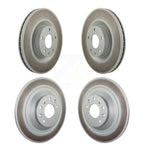 Genius Front Rear Coated Disc Brake Rotors Kit For 2023-2024 Mazda CX-50 KG-102126