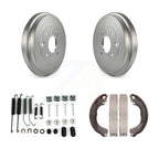 Transit Auto Rear Coated Brake Drum Shoes Spring Kit For 2008 Nissan Versa 4-Wheel ABS KGN-100209