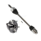 Kugel Front Right (Passenger Side) CV Axle Drive Shaft And Complete Wheel Hub Bearing Assembly Kit For 2004 Subaru Impreza WRX STI with Sedan AWD Manual transmission KN7-100347