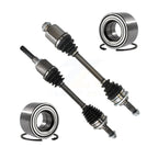 Kugel Front CV Axle Drive Shaft] Assembly And Wheel Bearing Kit For 2010 Mercury Milan FWD with 2.5L GAS engine Automatic transmission VIN A (8th Digit) - Left Right Side (Driver Passenger) KN7-100745