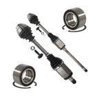 Kugel Front CV Axle Drive Shaft] Complete Assembly And Wheel Bearing Kit For 2013 BMW 328i xDrive AWD with 3.0L Primary Design - Left Right Side (Driver Passenger) KN7-100749