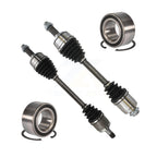 Kugel Front CV Axle Shaft] And Bearing Kit For 2013-2014 Honda Accord FWD with 2.4L Manual transmission Primary Design or Secondary SS to HO-8-8789 Left Right Side (Driver Passenger) KN7-100753
