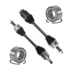 Kugel Front CV Axle Drive Shaft] Assembly And Bearing Kit For 2016-2017 Hyundai Tucson AWD with 1.6L Turbocharged GAS engine Automatic transmission - Left Right Side (Driver Passenger) KN7-100766