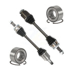 Kugel Front CV Axle Drive Shaft] Assembly And Bearing Kit For 2016-2017 Hyundai Tucson FWD with 1.6L Turbocharged GAS engine Automatic transmission - Left Right Side (Driver Passenger) KN7-100768
