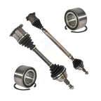 Kugel Front CV Axle Drive Shaft] Complete Assembly And Wheel Bearing Kit For Volkswagen Jetta Golf - Left Right Side (Driver Passenger) KN7-100770