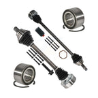 Kugel Front CV Axle Shaft] And Bearing Kit For 2005 Volkswagen Jetta 1.9L with BRM engine designation Turbocharged DIESEL Manual transmission Vin K (8th digit) - Left Right Side KN7-100776