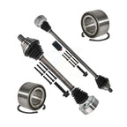 Kugel Front CV Axle Drive Shaft] And Bearing Kit For 2005 Volkswagen Jetta 2.5L with GAS engine Manual transmission Primary Design Vin K (8th digit) - Left Right Side (Driver Passenger) KN7-100777