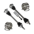 Kugel Front CV Axle Shaft] And Bearing Kit For 2008 Volkswagen Golf City Hatchback with 2.0L Naturally Aspirated GAS engine Automatic transmission VIN K (8th digit) (R32) - Left Right Side KN7-100779