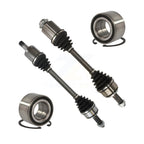 Kugel Front CV Axle Drive Shaft] Complete Assembly And Wheel Bearing Kit For 2016 Honda Civic 2.0L with Naturally Aspirated Manual transmission Sport - Left Right Side (Driver Passenger) KN7-100783