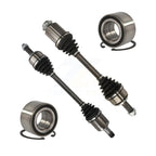 Kugel Front CV Axle Drive Shaft] Complete Assembly And Wheel Bearing Kit For 2016-2020 Honda Civic LX with 2.0L Naturally Aspirated Manual transmission - Left Right Side (Driver Passenger) KN7-100786