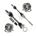 Kugel Front CV Axle Drive Shaft] Complete Assembly And Wheel Bearing Kit For Toyota Camry Solara IBJ Bolt-On - Left Right Side (Driver Passenger) KN7-100793