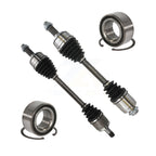 Kugel Front CV Axle Drive Shaft] Complete Assembly And Wheel Bearing Kit For Honda Accord Acura TSX - Left Right Side (Driver Passenger) KN7-100799