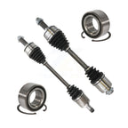Kugel Front CV Axle Drive Shaft] Complete Assembly And Wheel Bearing Kit For Honda Accord Acura TSX - Left Right Side (Driver Passenger) KN7-100800