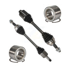 Kugel Front CV Axle Drive Shaft] Complete Assembly And Wheel Bearing Kit For 2014-2021 Ram ProMaster 2500 3500 1500 FWD with 3.6L FLEX engine - Left Right Side (Driver Passenger) KN7-100808