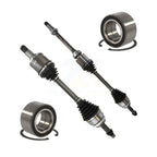 Kugel Front CV Axle Shaft] And Bearing Kit For 2008-2011 Toyota Camry Hybrid with FWD 2.4L 2AZ-FXE engine designation FULL HYBRID EV-GAS (FHEV) VIN B (5th Digit) - Left Right Side KN7-100810