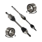 Kugel Front CV Axle Drive Shaft] Complete Assembly And Wheel Bearing Kit For 2005-2007 Toyota Avalon FWD with 3.5L GAS engine Automatic transmission - Left Right Side (Driver Passenger) KN7-100831