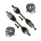 Kugel Front CV Axle Drive Shaft] Complete Assembly And Wheel Bearing Kit For Mercedes-Benz C300 C350 E350 E400 - Left Right Side (Driver Passenger) KN7-100841