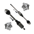 Kugel Front CV Axle Drive Shaft And Complete Wheel Hub Bearing Assembly Kit For 2023 BMW X3 AWD with 3.0L Turbocharged GAS engine Automatic transmission - Left Right Side (Driver Passenger) KN7-100850