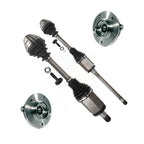 Kugel Front CV Axle Drive Shaft And Complete Wheel Hub Bearing Assembly Kit For BMW 328i xDrive 320i 335i 228i 428i 435i M235i 340i GT Primary Design - Left Right Side (Driver Passenger) KN7-100857