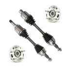 Kugel Front CV Axle Drive Shaft And Complete Wheel Hub Bearing Assembly Kit For GMC Terrain - Left Right Side (Driver Passenger) KN7-100863