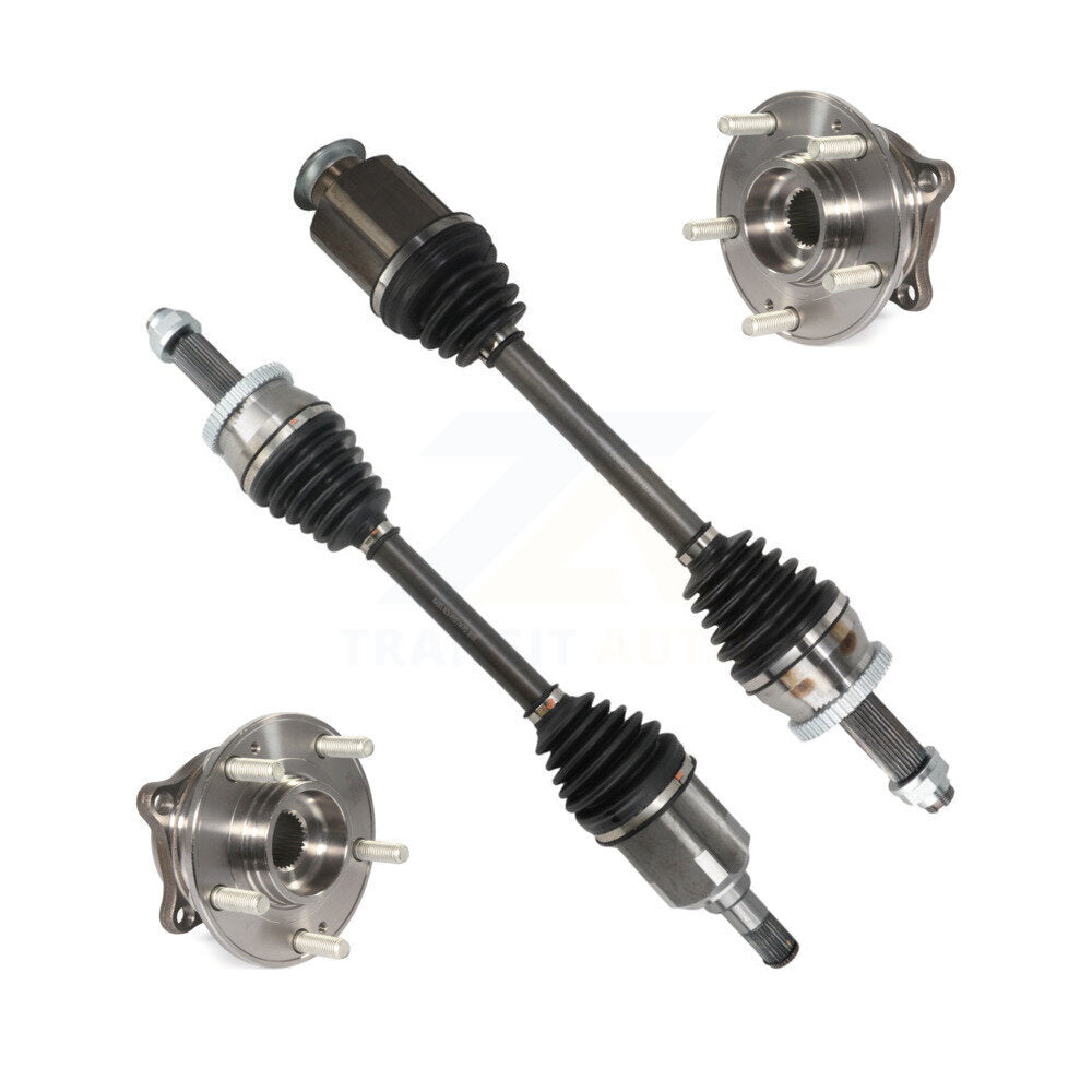 Kugel Front CV Axle Drive Shaft And Hub Bearing Assembly Kit For 2016-2018 Hyundai Tucson AWD with 1.6L Turbocharged GAS engine Automatic transmission - Left Right Side (Driver Passenger) KN7-100873
