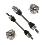 Kugel Front CV Axle Drive Shaft And Complete Wheel Hub Bearing Assembly Kit For Hyundai Tucson - Left Right Side (Driver Passenger) KN7-100874