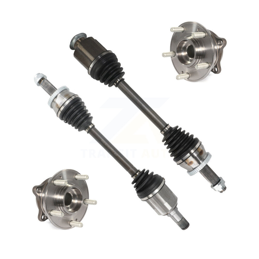 Kugel Front CV Axle Drive Shaft And Hub Bearing Assembly Kit For 2016-2018 Hyundai Tucson FWD with 1.6L Turbocharged GAS engine Automatic transmission - Left Right Side (Driver Passenger) KN7-100875