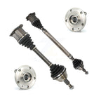 Kugel Front CV Axle Shaft And Bearing Kit For 2005 Volkswagen Jetta Wagon with 1.9L BEW engine designation Turbocharged DIESEL Automatic transmission Left Right Driver Passenger Side KN7-100878