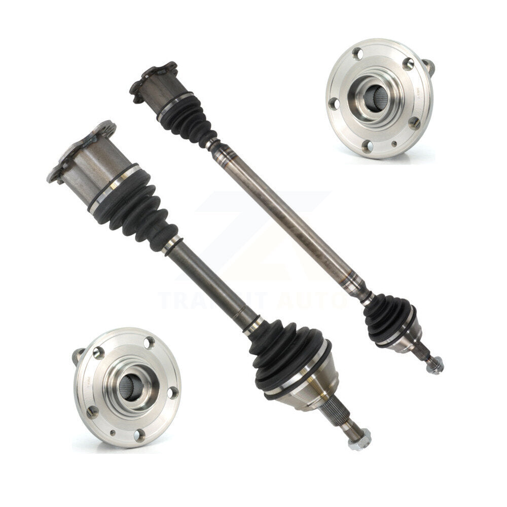 Kugel Front CV Axle Shaft And Bearing Kit For 2005 Volkswagen Jetta Wagon with 1.9L BEW engine designation Turbocharged DIESEL Automatic transmission Left Right Driver Passenger Side KN7-100878