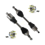 Kugel Front CV Axle Drive Shaft And Complete Wheel Hub Bearing Assembly Kit For Pontiac Montana Chevrolet Uplander Buick Terraza Saturn Relay - Left Right Side (Driver Passenger) KN7-100885