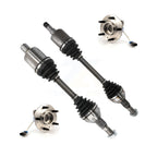 Kugel Front CV Axle Drive Shaft And Hub Bearing Kit For Buick Lucerne LeSabre Pontiac Bonneville Park Avenue Oldsmobile Aurora Riviera Primary Design - Left Right Side (Driver Passenger) KN7-100887