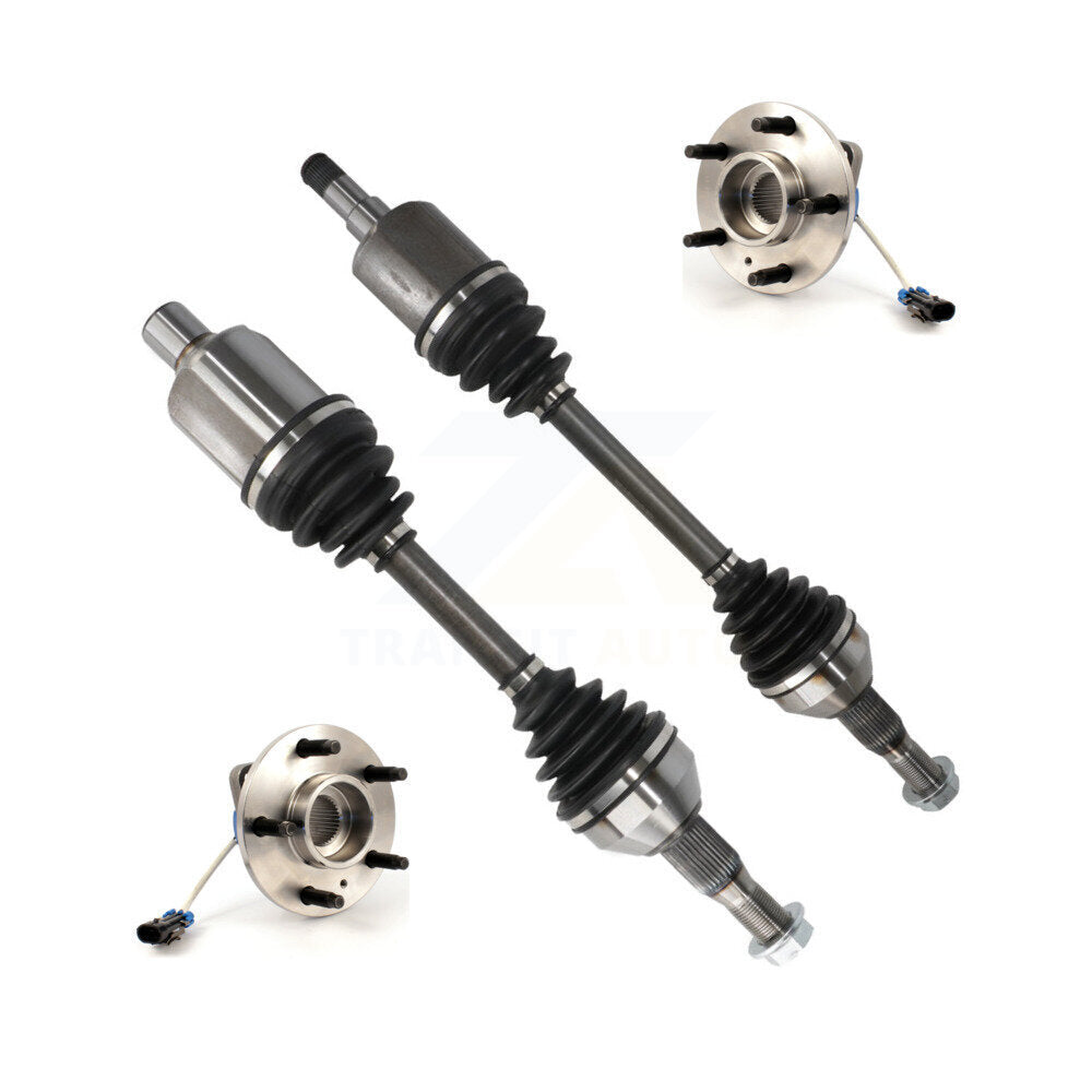Kugel Front CV Axle Drive Shaft And Hub Bearing Kit For Buick Lucerne LeSabre Pontiac Bonneville Park Avenue Oldsmobile Aurora Riviera Primary Design - Left Right Side (Driver Passenger) KN7-100887