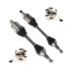 Kugel Front CV Axle Shaft And Bearing Kit For Chevrolet Impala Buick Pontiac LaCrosse Grand Prix Montana Allure Century Venture Monte Carlo Regal Oldsmobile Intrigue Silhouette (Left Right) KN7-100890