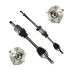 Kugel Front CV Axle Drive Shaft And Complete Wheel Hub Bearing Assembly Kit For Ford Flex Taurus Lincoln MKS MKT - Left Right Side (Driver Passenger) KN7-100898