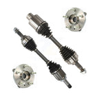 Kugel Front CV Axle Drive Shaft And Complete Wheel Hub Bearing Assembly Kit For Ford Flex Taurus Lincoln MKT MKS - Left Right Side (Driver Passenger) KN7-100900