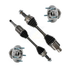 Kugel Front CV Axle Drive Shaft And Hub Bearing Kit For 2018-2023 Chevrolet Equinox 4WD with 1.5L Ecotec engine Turbocharged Automatic transmission - Left Right Side (Driver Passenger) KN7-100901