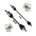 Kugel Front CV Axle Drive Shaft And Complete Wheel Hub Bearing Assembly Kit For Volkswagen Jetta Passat - Left Right Side (Driver Passenger) KN7-100910