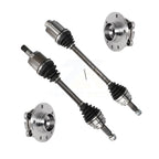 Kugel Front CV Axle Shaft Bearing Kit For 17 Jeep Compass MP body code with Sport Utility 4WD Naturally Aspirated GAS engine Automatic transmission classic style (vertical rear door handle) KN7-100917