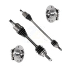 Kugel Front CV Axle Drive Shaft And Hub Bearing Assembly Kit For 2017 Jeep Compass MP body code with FWD 2.0L Automatic CVT transmission Primary Design - Left Right Side (Driver Passenger) KN7-100918