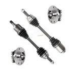 Kugel Front CV Axle Drive Shaft And Bearing Kit For 2017 Jeep Compass MP body code with FWD 2.4L Automatic CVT transmission Classic Style Primary Design - Left Right Side (Driver Passenger) KN7-100919