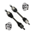 Kugel Front CV Axle Drive Shaft And Complete Wheel Hub Bearing Assembly Kit For Jeep Renegade Fiat 500X - Left Right Side (Driver Passenger) KN7-100924