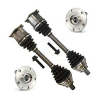 Kugel Front CV Axle Shaft And Bearing Kit For 2010-2014 Volkswagen Golf Hatchback with 2.0L Turbocharged DIESEL engine Automatic Dual Clutch transmission 4 Bolt Mounting Flange (Left Right) KN7-100927