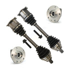 Kugel Front CV Axle Shaft And Bearing Kit For 2010-2014 Volkswagen Golf Hatchback with 2.0L Turbocharged DIESEL engine Automatic Dual Clutch transmission 3 Bolt Mounting Flange (Left Right) KN7-100928