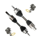 Kugel Front CV Axle Drive Shaft And Complete Hub Bearing Assembly Kit For 2018-2020 Ford F-150 Limited Platinum SSV XL XLT King Ranch Lariat with 4WD - Left Right Side (Driver Passenger) KN7-100939