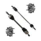 Kugel Front CV Axle Drive Shaft And Complete Wheel Hub Bearing Assembly Kit For Hyundai Elantra Sedan with 2.0L Automatic transmission - Left Right Side (Driver Passenger) KN7-100948