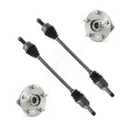 Kugel Front CV Axle Drive Shaft And Complete Wheel Hub Bearing Assembly Kit For 2008-2014 Subaru Tribeca - Left Right Side (Driver Passenger) KN7-100960
